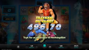 Stallcation won 497x on Beast Mode at Leovegas